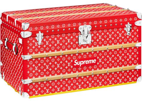 louis vuitton supreme trunk|louis vuitton hard sided.